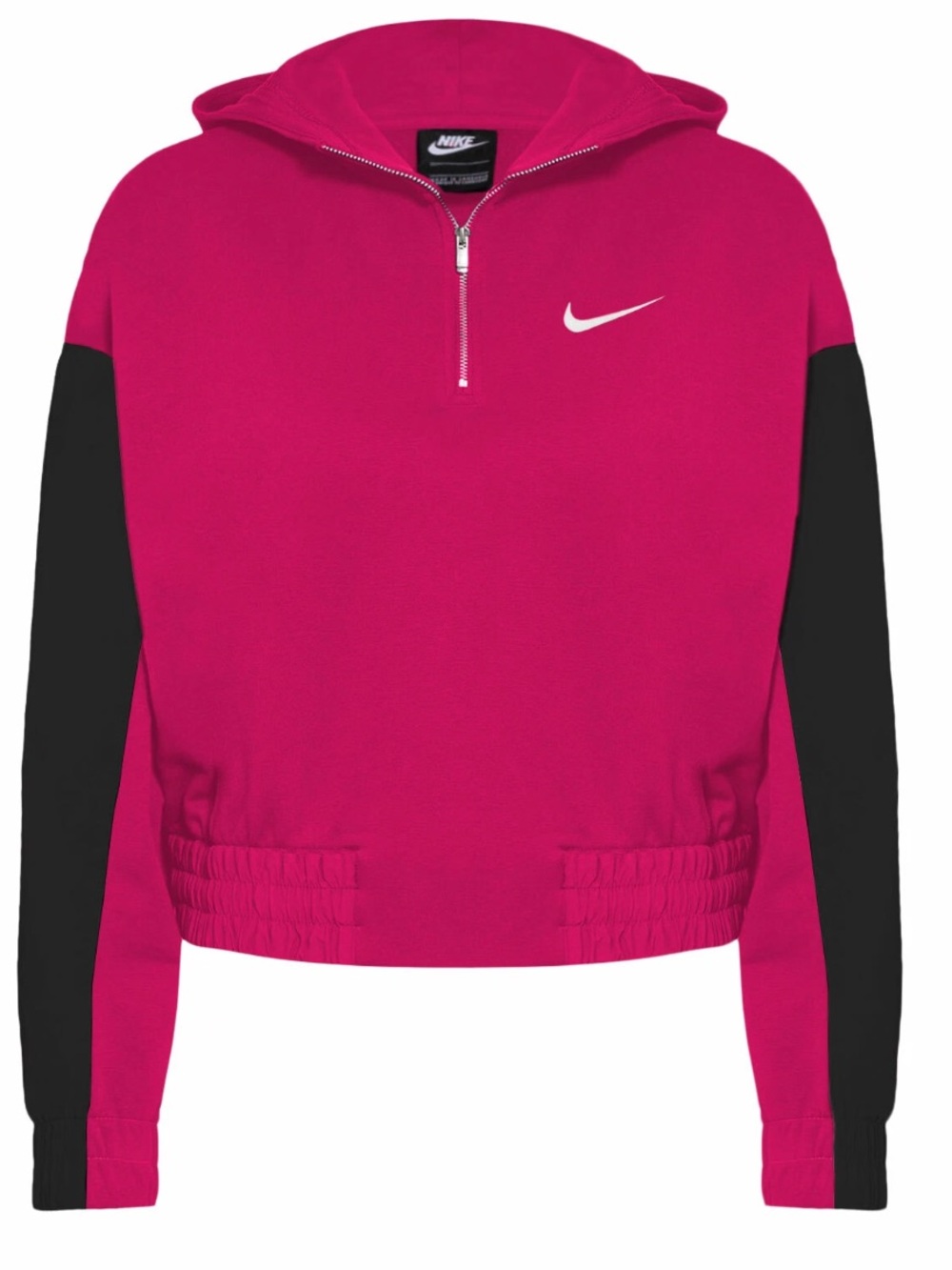 Nike Icon Clash Hot Pink and Black Half-Zip Hoodie